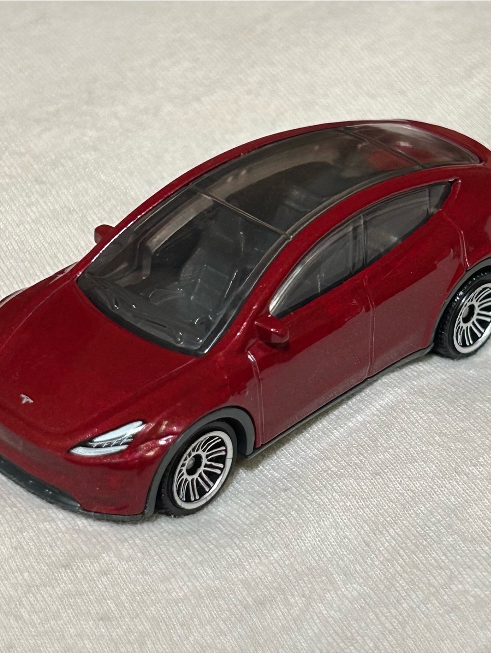 Matchbox Tesla Model Y Dark Red 1:64 Scale Car